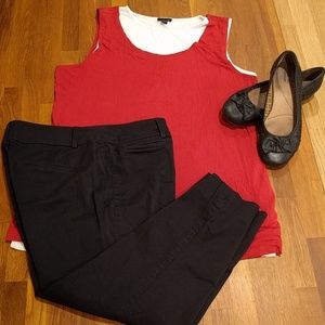 Chico's tunic, red
